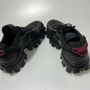 Prada Cloudbust Thunder Leather Low Trainers